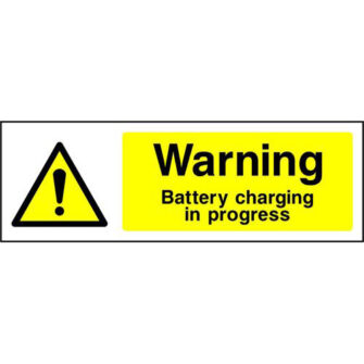 Warning Battery charging in progress