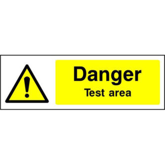 Danger Test area