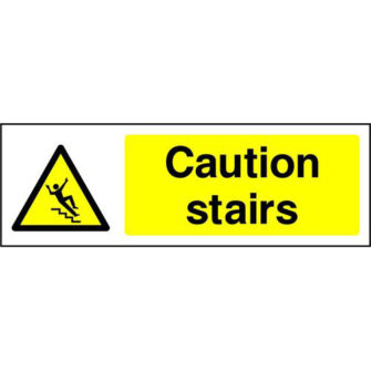 Caution stairs