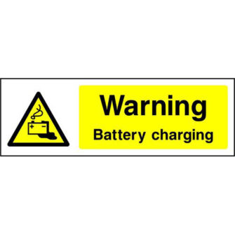 Warning Battery charging
