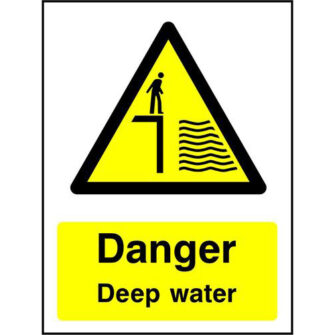 Danger Deep water