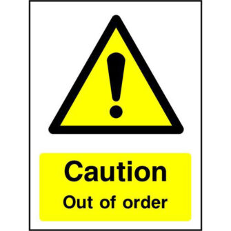 Caution Out order