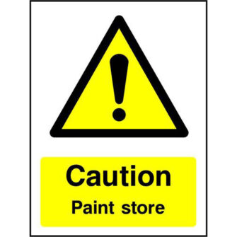 Caution Paint Store