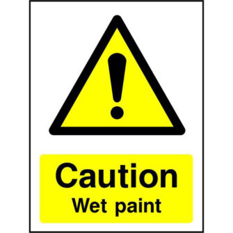 Caution Weet Paint