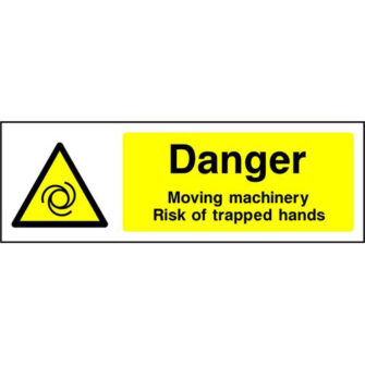 Danger Moving machinery