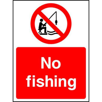 No fishing